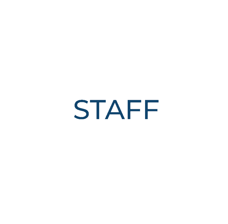 Staff logo on a white background.