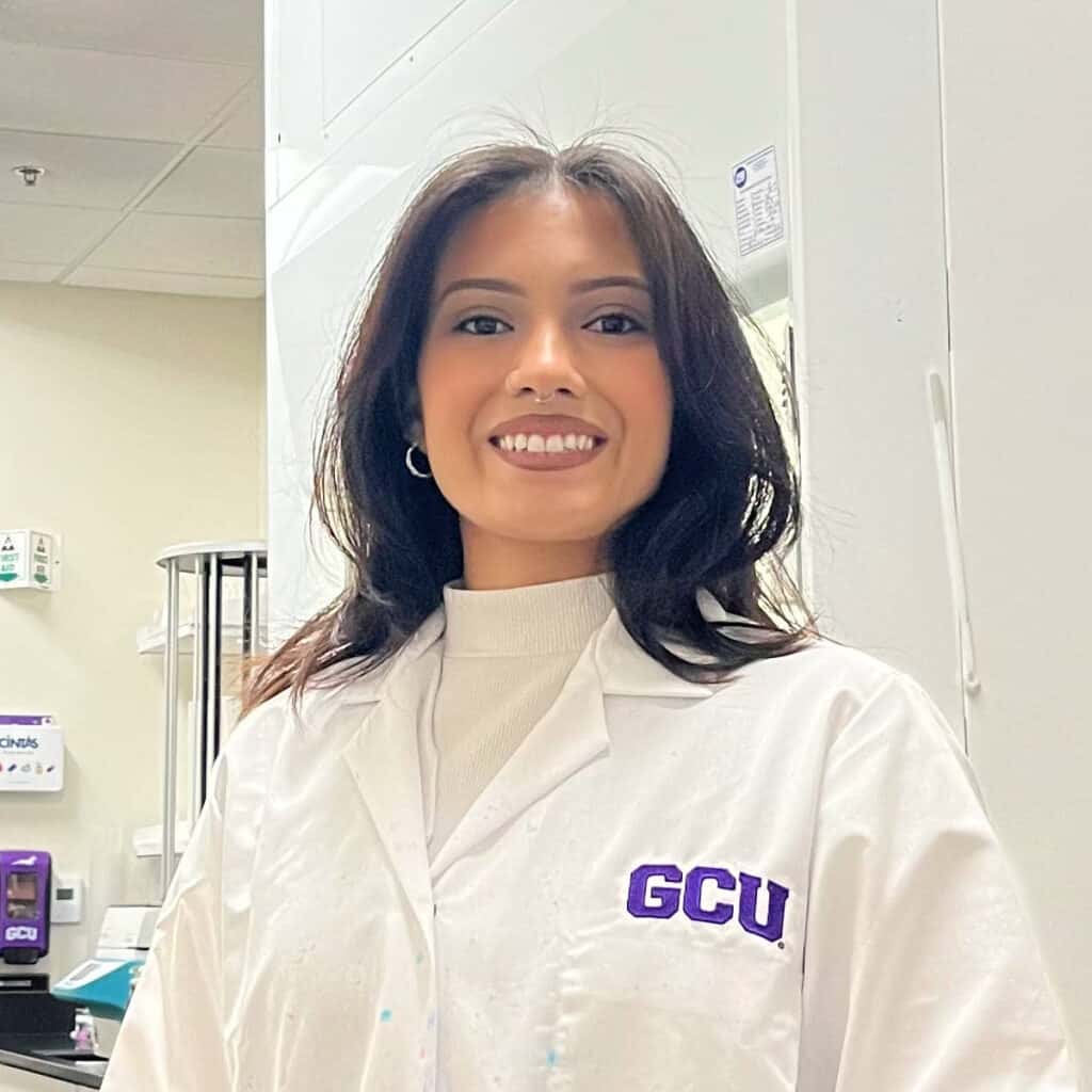 Paige Arriaga as GCU employee